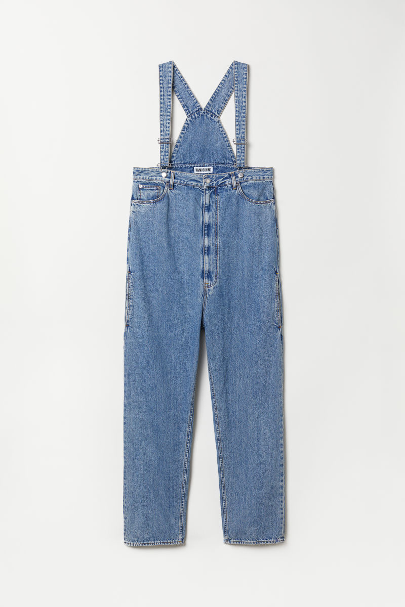 loose fit dungarees