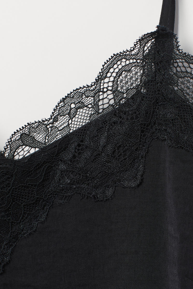 pyjama strappy top and shorts